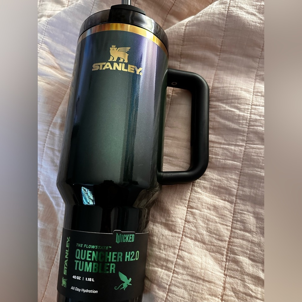 Stanley x Target x Wicked Flowstate Quencher 40oz Tumbler Color Elphaba BrandNEW